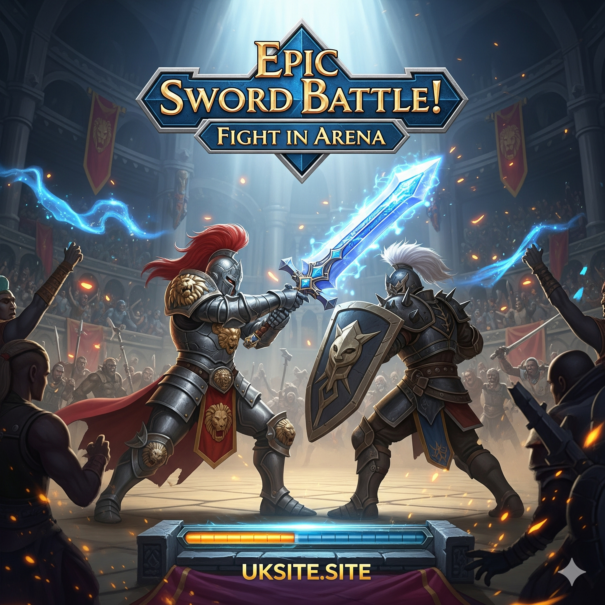 Epic Sword Battle! Fight in Arena